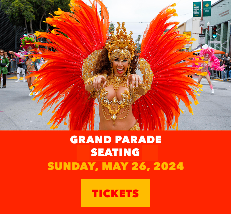 Grand Parade Seating, Sunday May 26, 2024. Get tickets at https://givebutter.com/2024CSFGrandstandsTix