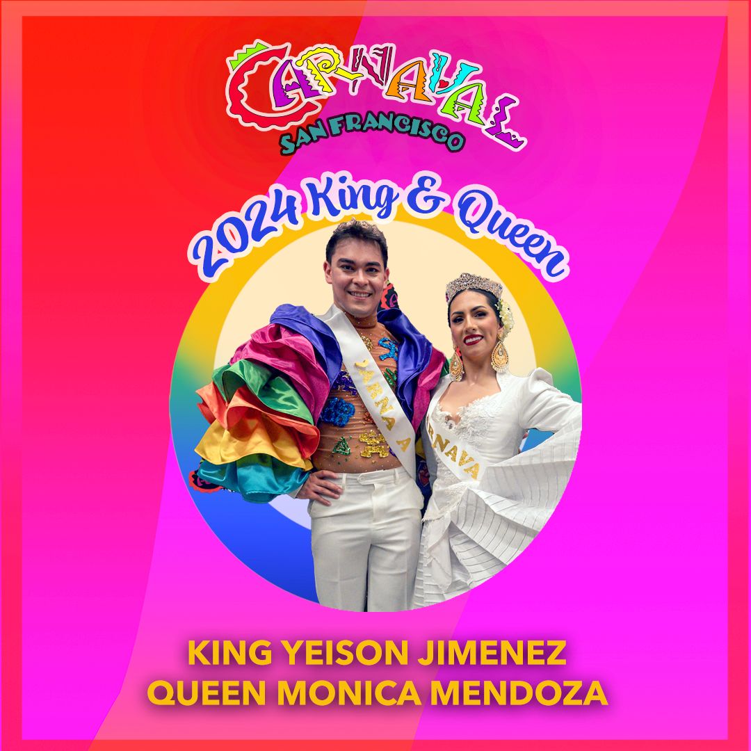2024 King Yaison Jimenez and Queen Monica Mendoza