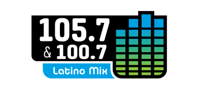 105 point 7 and 100 point 7 Latino Mix
