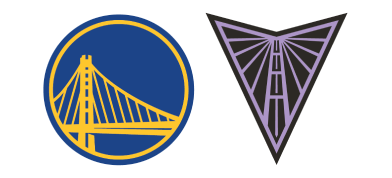 Golden State Warrior and Valkyries